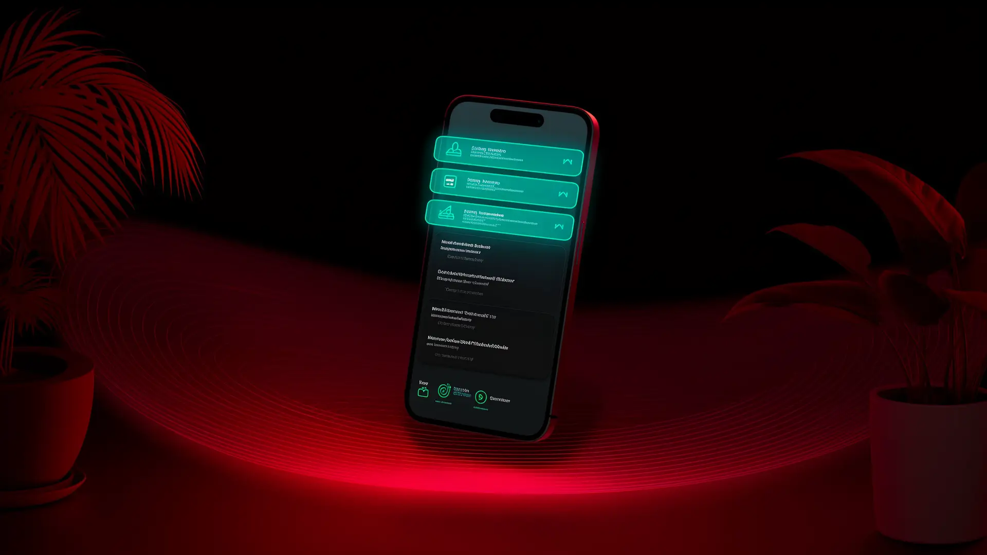 Interfaccia mobile che mostra un flusso di automazione social media con smistamento AI dei commenti