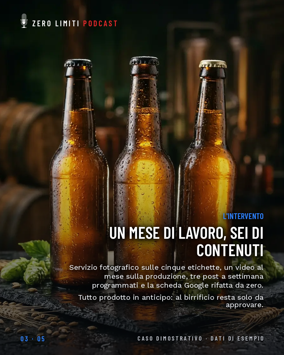 Caso studio cliente — L'intervento