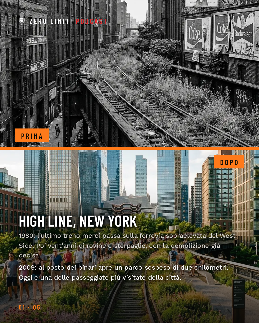 Prima e dopo — High Line