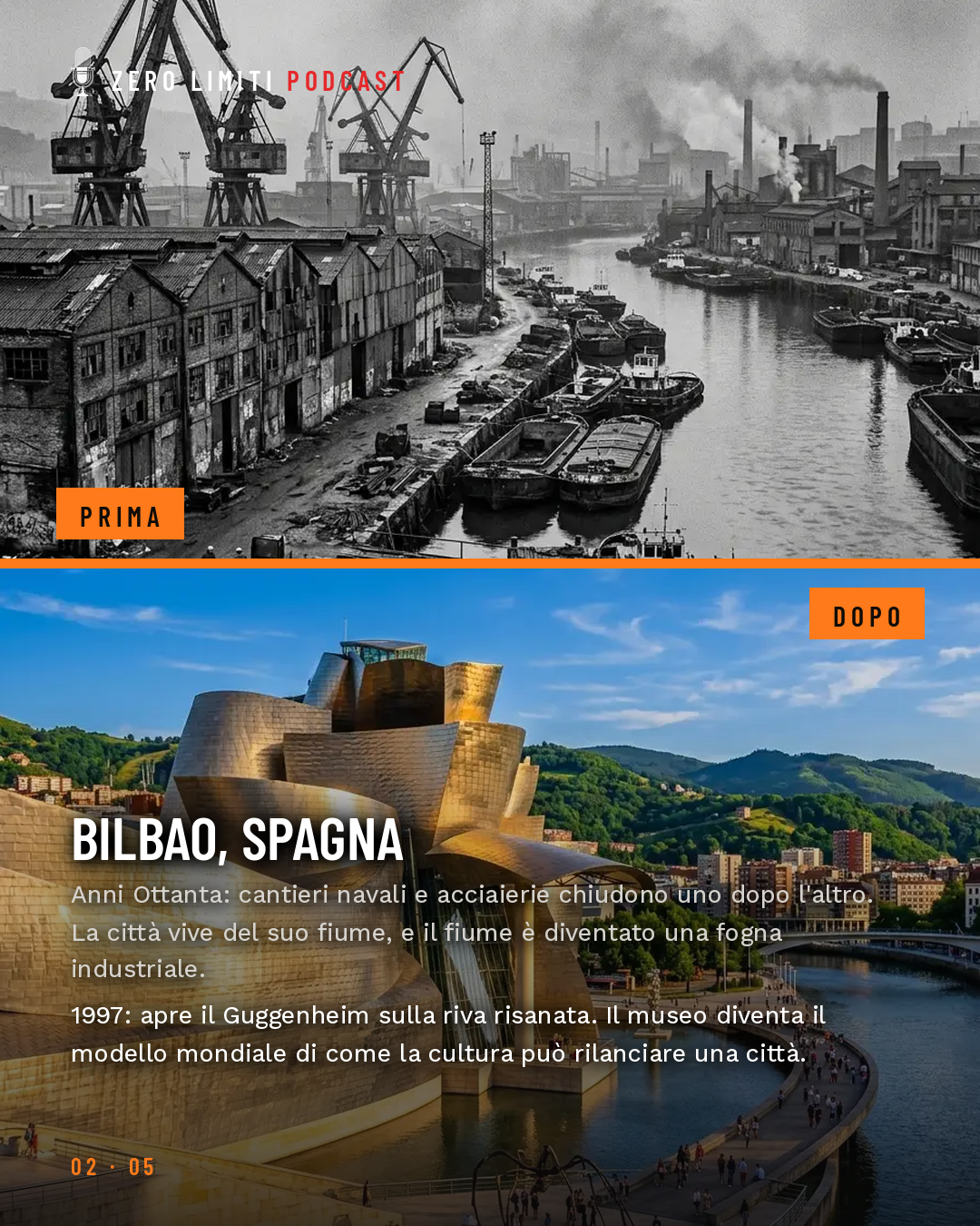 Prima e dopo — Bilbao
