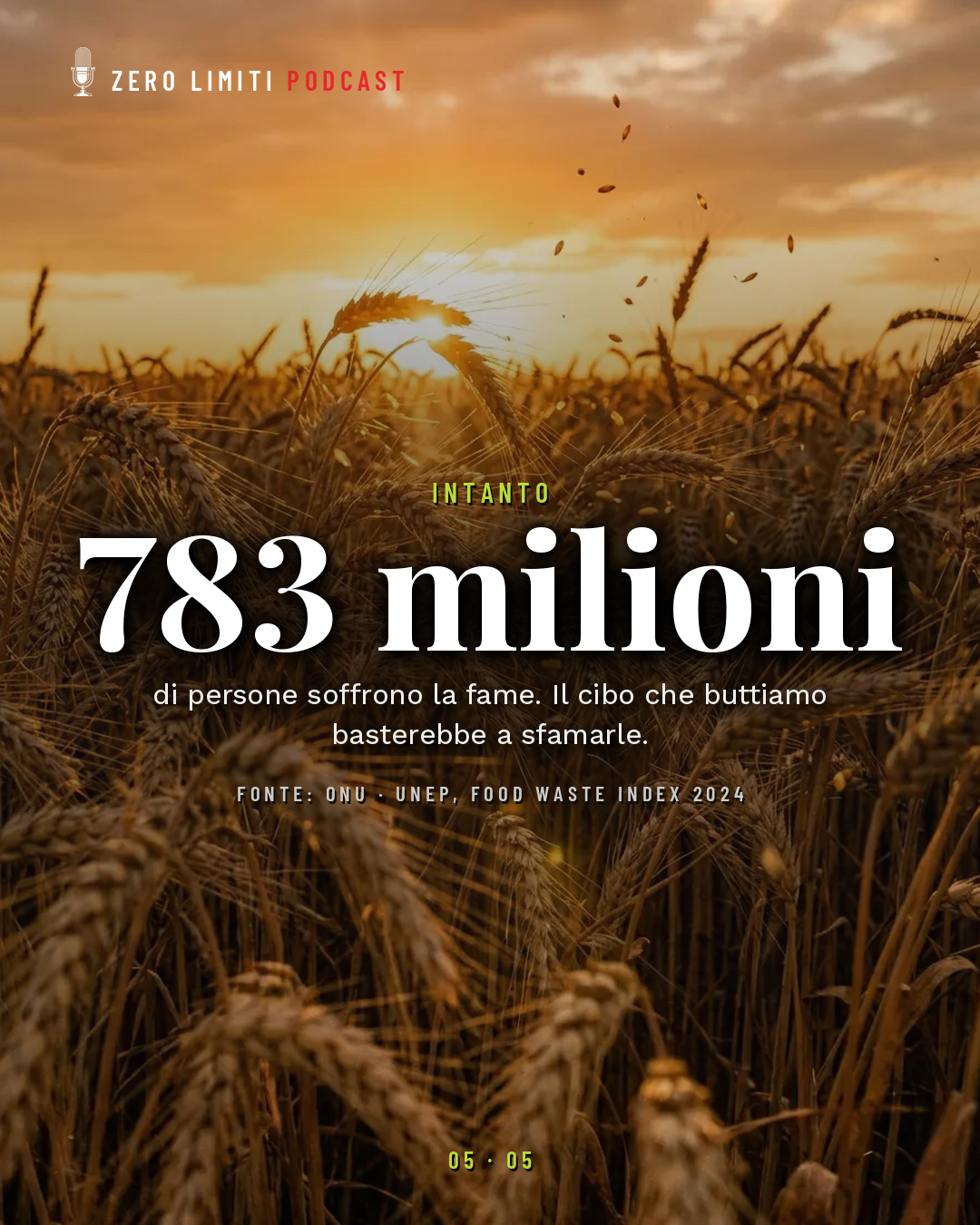 Dati e statistiche — La fame