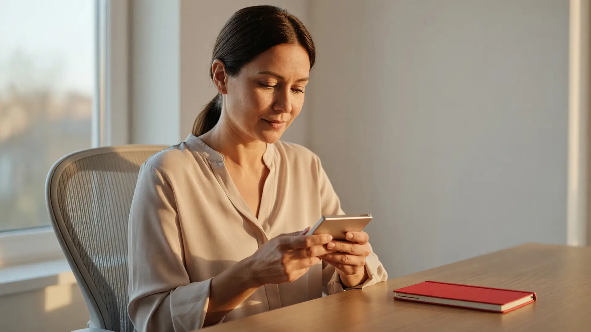 Imprenditrice esamina il drive: cosa consegna un'agenzia video dopo il lavoro