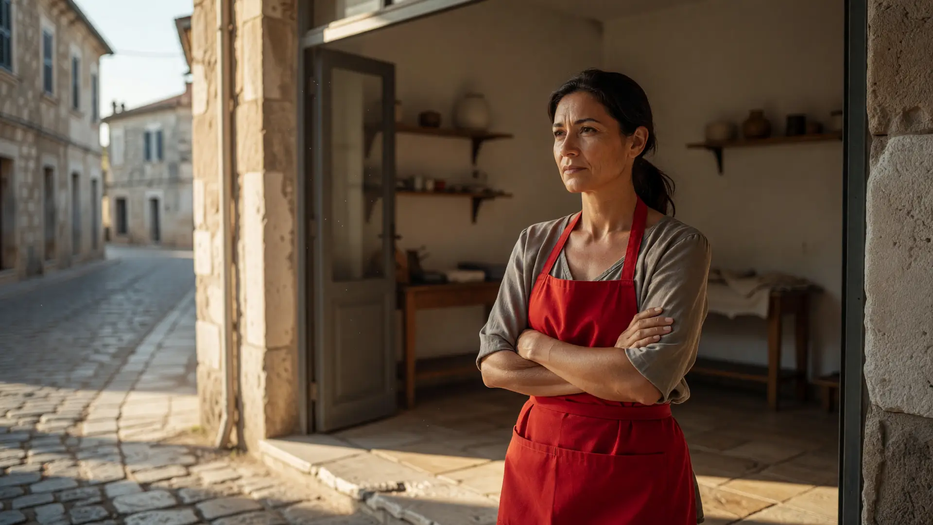Un'azienda che non comunica aspetta i clienti sulla soglia della bottega