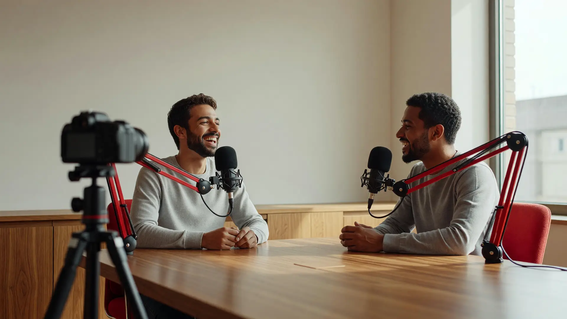 Tecnico al mixer che lavora sul costo video podcast aziendale in post-produzione